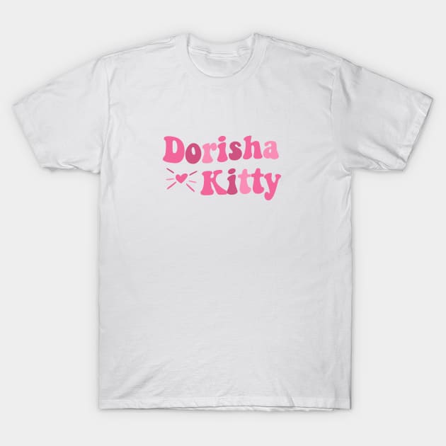 Dorisha Kitty T-Shirt by giadadee